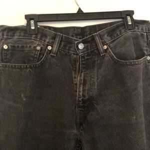 Levi’s Jeans. Washed Black color.